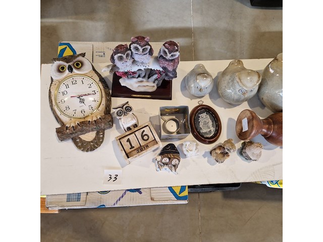 Lot uilen - afbeelding 1 van  3