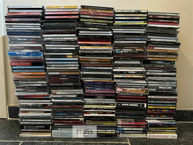 Lot van 1000 originele cd's (e) - afbeelding 1 van  5