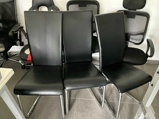 Lot van 13 bureaustoelen - afbeelding 4 van  9