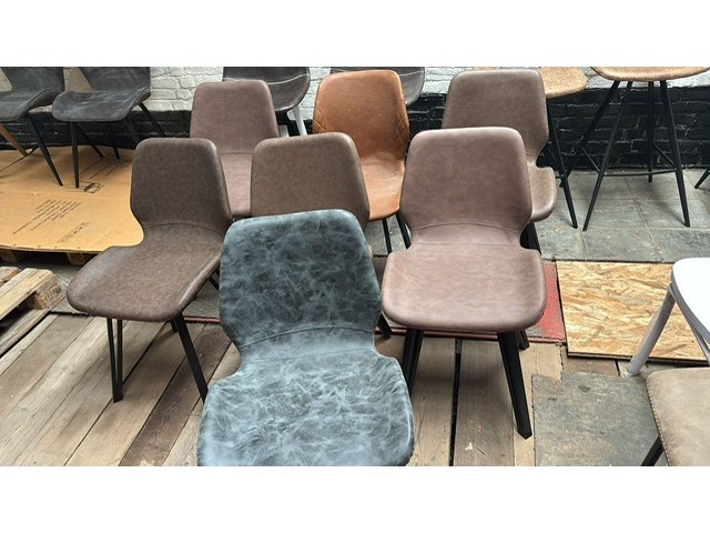 Lot van 13 stoelen mixed - afbeelding 7 van  7