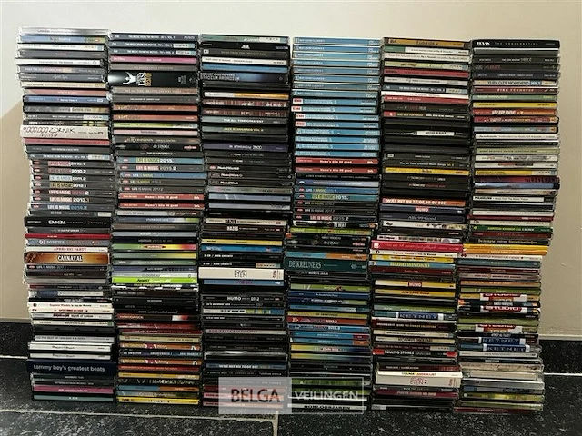 Lot van 1500 originele cd's (a) - afbeelding 1 van  7