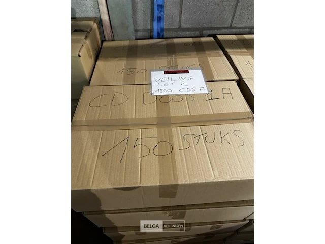 Lot van 1500 originele cd's (a) - afbeelding 7 van  7