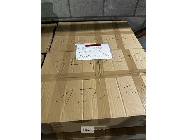 Lot van 1500 originele cd's (b) - afbeelding 8 van  8