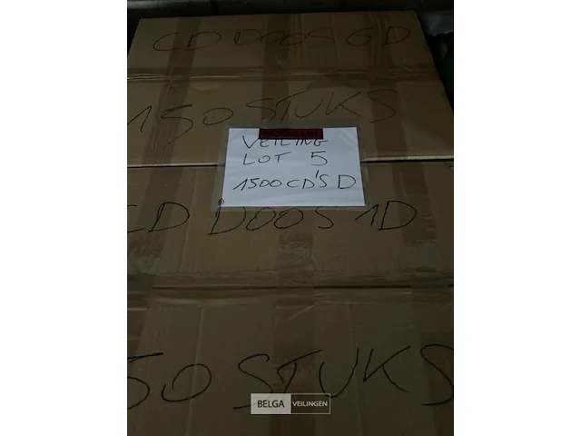 Lot van 1500 originele cd's (d) - afbeelding 7 van  7