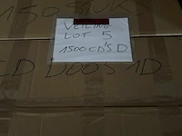 Lot van 1500 originele cd's (d) - afbeelding 7 van  7