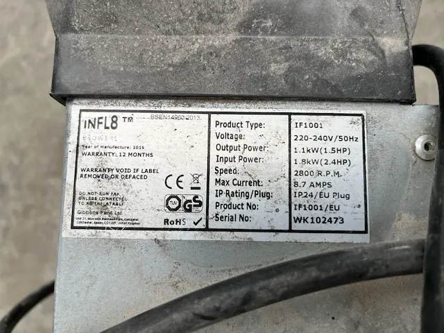Lot van 2 blowers - afbeelding 3 van  5