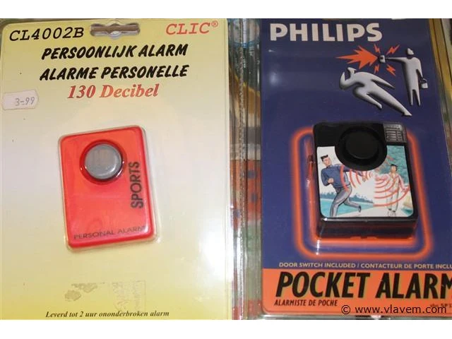 Lot van 2 persoonlijke alarms - afbeelding 2 van  3