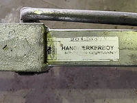 Lot van 2 schoorstatieven en verstelbare stempel - afbeelding 7 van  7