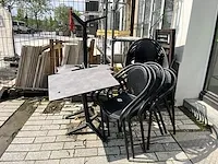 Lot van 28 terrasstoelen en 4 tafels - afbeelding 5 van  8