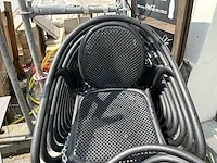 Lot van 28 terrasstoelen en 4 tafels - afbeelding 7 van  8