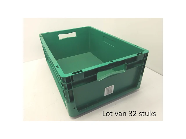 Lot van 32x euronorm stapelbakken ne6422 - afbeelding 1 van  1