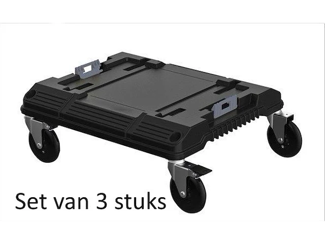 Lot van 3x stanley fmst1-71972 fatmax pro-stack wagen - afbeelding 1 van  1
