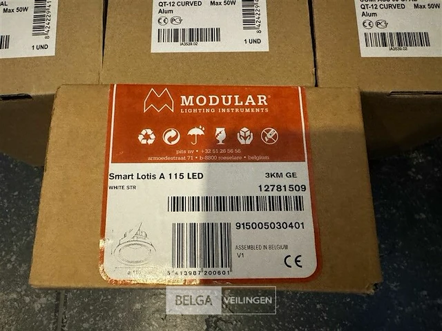 Lot van 4 inbouwspots - afbeelding 2 van  6