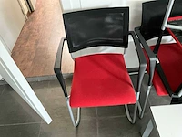 Lot van 4 stoelen en 1 tafel - afbeelding 4 van  5