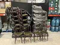 Lot van 46 designstoelen thonet replica - afbeelding 1 van  13