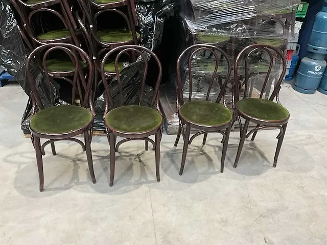 Lot van 46 designstoelen thonet replica - afbeelding 6 van  13