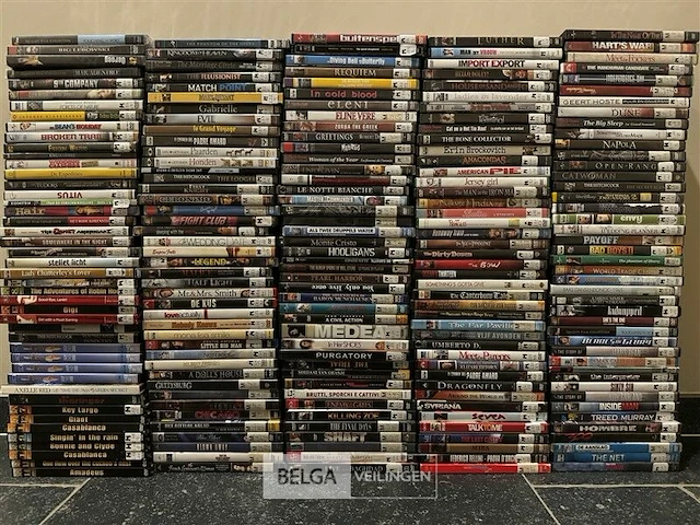 Lot van 550 originele dvd's - afbeelding 2 van  4