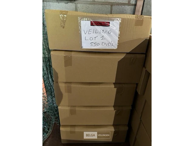 Lot van 550 originele dvd's - afbeelding 4 van  4