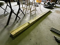 Lot van 6 houten balken - afbeelding 1 van  4