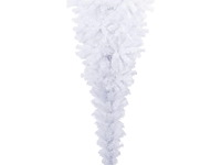 Lot van 6 witte kerstbomen - afbeelding 2 van  9