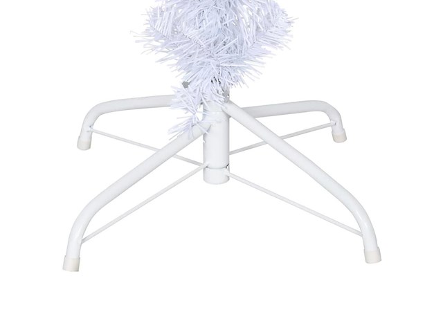 Lot van 6 witte kerstbomen - afbeelding 6 van  9