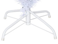 Lot van 6 witte kerstbomen - afbeelding 6 van  9