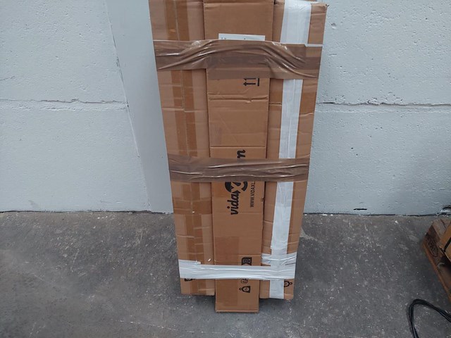 Lot van 6 witte kerstbomen - afbeelding 8 van  9