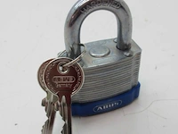Lot van 6x gelammineerd hangslot abus 41/50 2"