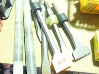 Lot van 7 grote beitels - afbeelding 1 van  1