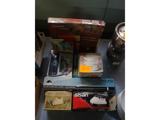 Lot van 8 diverse huishoudtoestellen - afbeelding 2 van  2