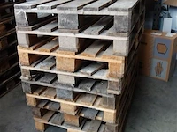 Lot van 8 x euro pallet - afbeelding 1 van  1