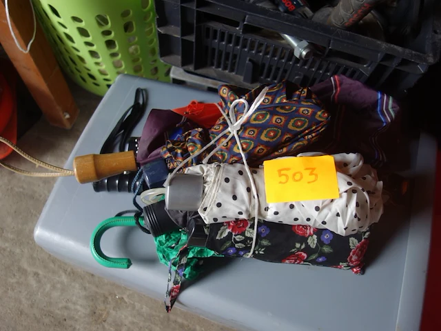Lot van 9 handtasparaplu's - afbeelding 1 van  1
