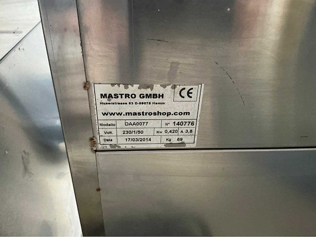 Lot van keukenapparatuur ven het merk mastro daa0077 grill- en bakplaat - afbeelding 8 van  19