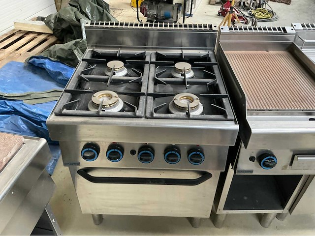 Lot van keukenapparatuur ven het merk mastro daa0077 grill- en bakplaat - afbeelding 13 van  19