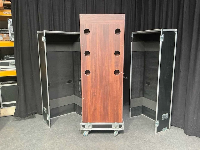 Lot van paspop met flightcase. - afbeelding 2 van  12