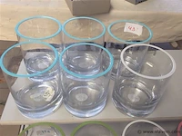 Lot vazen glas 15stuks - afbeelding 2 van  3