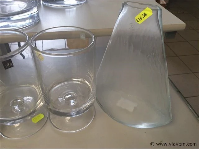 Lot vazen glas - afbeelding 3 van  3
