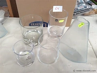 Lot vazen glas - afbeelding 1 van  3