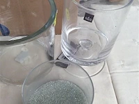Lot vazen glas - afbeelding 3 van  3