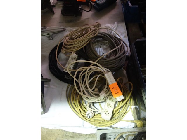 Lot verlengkabels - afbeelding 1 van  1