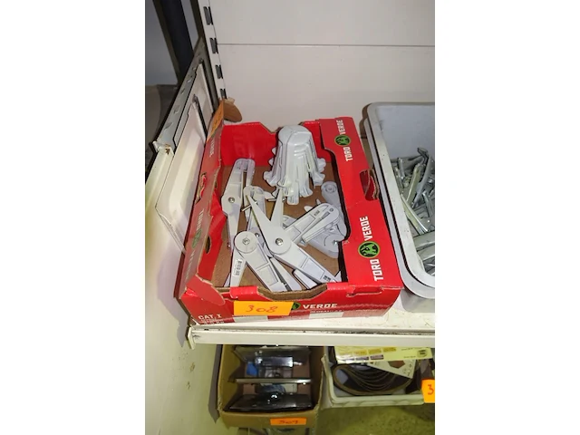 Lot verstelbare raamuitzetters + afstandhouders voor inbouwspots - afbeelding 1 van  1