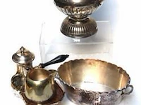 Lot verzilverde items - afbeelding 1 van  4