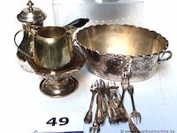 Lot verzilverde items - afbeelding 3 van  4