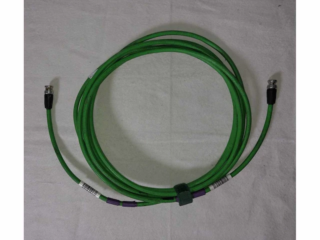 Lot video cable 15 x bnc hd-sdi 5mtr - green - afbeelding 2 van  3