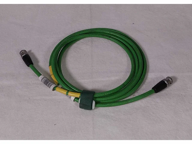 Lot video cable 20 x bnc hd-sdi 2mtr - green - afbeelding 2 van  3