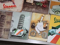 Lot vintage reclamebordjes - afbeelding 5 van  8