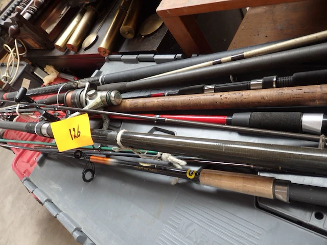 Lot vissers materiaal - afbeelding 1 van  3