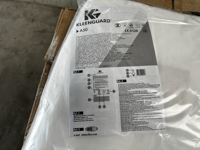 Lot wegwerpoveralls kleenguard - afbeelding 3 van  5