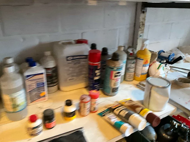 Lot werkgereedschappen inclusief rekken en inhoud - afbeelding 299 van  343