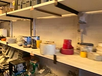 Lot werkgereedschappen inclusief rekken en inhoud - afbeelding 313 van  343